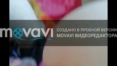 Коллектор трахает девку в наручниках в жопу самотыками и хуем за долги, снимая на телефон