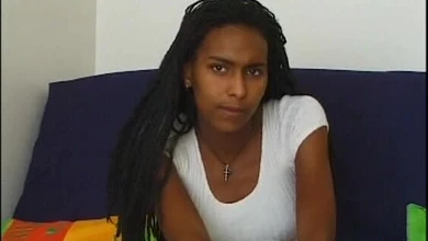 Негритяночка во второй раз пришла к Вудману, всё-таки согласившись потрахаться в  жопу