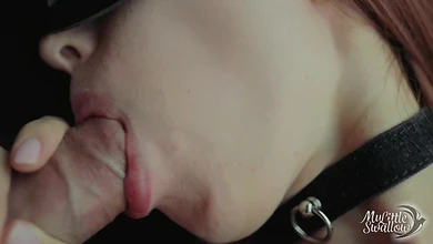 Вместо молочка накормил свою сексуальную женщину-кошку свежей спермой из хуя